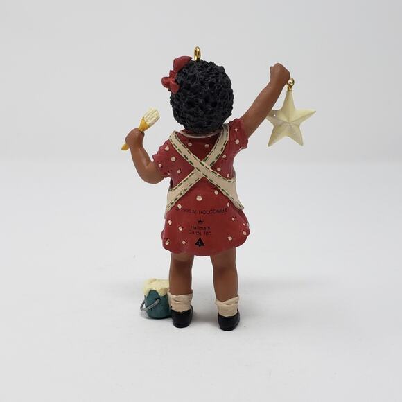 1996 Hallmark Christy All God's Children #1 Handcraft Keepsake Holiday Ornament - Picture 5 of 7